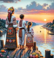 Norimpex Farewell 30 × 40 cm - Diamond Painting