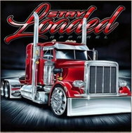 Norimpex Americký červený truck 30 × 40 cm - Diamond Painting