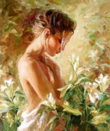 Norimpex Ženský akt 30 × 40 cm - Diamond Painting
