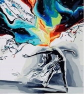 Norimpex Tanečnice 30 × 40 cm - Diamond Painting