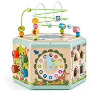 Woody Didaktický šestihran - Lesní zvířata - Didactic Toy