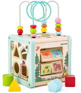 Woody Didaktická kostka - Lesní zvířata - Didactic Toy