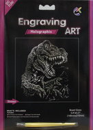 EDEN Scratch-off picture holographic A5 Dino - Scratch Pictures