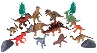 MaDe Zvířátka dinosauři, 16 ks, 12,2 cm - Figures