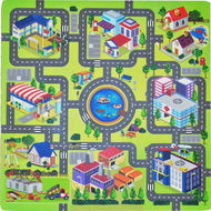 SUN TA TOYS Pěnový koberec Město / silnice A - Foam Puzzle