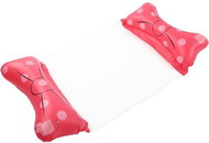 GGV Pool lounger bow 130 × 70 × 15 cm, red - Inflatable Water Mattress