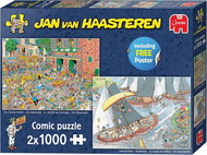 JUMBO Puzzle JvH Dutch traditions 2×1000 pieces - Jigsaw Puzzle