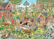JUMBO Puzzle JvH Midsummer Festival 1000 pieces - Jigsaw Puzzle