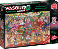JUMBO Puzzle WASGIJ Christmas 18: Gingerbread Parade 2×1000 pieces - Jigsaw Puzzle