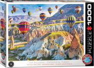 EUROGRAPHICS Puzzle Balloons over Cappadocia, Turkey 1000 pieces - Jigsaw Puzzle