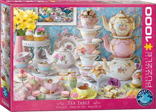 EUROGRAPHICS Tea Party Puzzle 1000 pieces - Jigsaw Puzzle - Main image