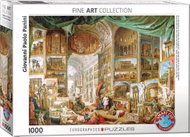 EUROGRAPHICS Puzzle Picture Gallery with views of modern Rome 1000 pieces - Jigsaw Puzzle