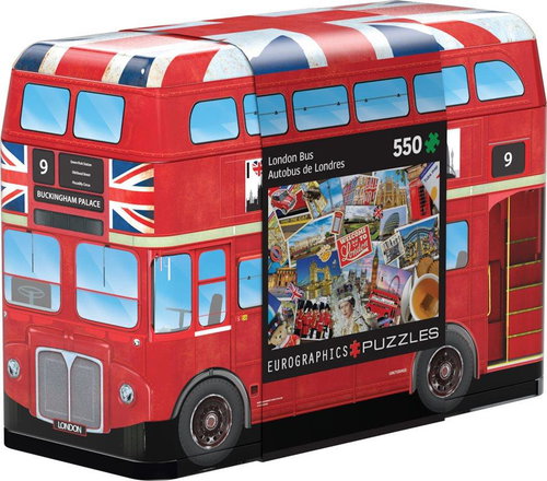 EUROGRAPHICS London Bus Puzzle 550 pieces - Jigsaw Puzzle - Main image