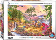 EUROGRAPHICS Puzzle VW Bus: Paradise for campers 1000 pieces - Jigsaw Puzzle
