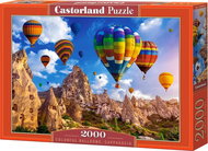 CASTORLAND Puzzle Colored Balloons, Cappadocia 2000 pieces - Jigsaw Puzzle