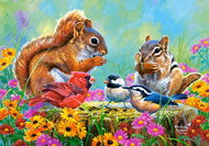 CASTORLAND Puzzle Snack Time 500 pieces - Jigsaw Puzzle