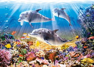 CASTORLAND Puzzle Dolphins 500 pieces - Jigsaw Puzzle