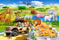 CASTORLAND Puzzle Adventure on Safari MAXI 40 pieces - Jigsaw Puzzle