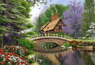 CASTORLAND Puzzle House by the river 1000 pieces - Jigsaw Puzzle