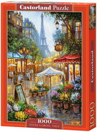 CASTORLAND Puzzle Spring flowers in Paris 1000 pieces - Jigsaw Puzzle