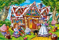 CASTORLAND Puzzle Hansel and Gretel MAXI 40 pieces - Jigsaw Puzzle