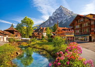 CASTORLAND Puzzle Kandersteg, Switzerland 500 pieces - Jigsaw Puzzle