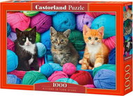 CASTORLAND Puzzle Kittens in the yarn shop 1000 pieces - Jigsaw Puzzle