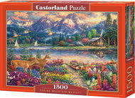 CASTORLAND Puzzle Majesty of the Spring Mountains 1500 pieces - Jigsaw Puzzle