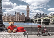 CASTORLAND Puzzle Little Traveller in London 500 pieces - Jigsaw Puzzle