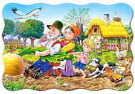 CASTORLAND Puzzle About the Big Beet MAXI 20 pieces - Jigsaw Puzzle