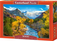 CASTORLAND Puzzle Podzim v národním parku Zion, USA 3000 dílků - Puzzle