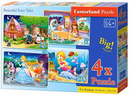 CASTORLAND Puzzle Fairy Tales 4in1 (8,12,15,20 pieces) - Jigsaw Puzzle