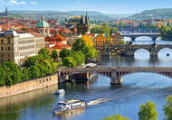 CASTORLAND Puzzle Prague Bridges 500 pieces - Jigsaw Puzzle