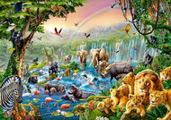 CASTORLAND Jungle River Puzzle 500 pieces - Jigsaw Puzzle