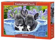 CASTORLAND French Bulldog Puppies Puzzle 1000 pieces - Jigsaw Puzzle