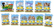 CASTORLAND Puzzle Učíme se čísla 1-10/ Vláček 21 dílků - Puzzle