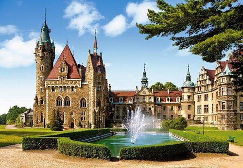 CASTORLAND Puzzle Moszna Castle, Poland 1500 pieces - Jigsaw Puzzle - Main image