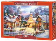 CASTORLAND Puzzle Snowy Christmas Village 1500 pieces - Jigsaw Puzzle