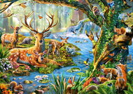 CASTORLAND Puzzle Life in the forest 500 pieces - Jigsaw Puzzle
