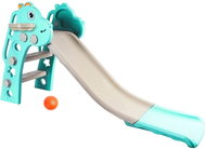 Playground Slide Aga4Kids Slide with handle 130 cm DS3701 Light blue - Skluzavka