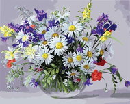 Centrum malování podle čísel luční kytice 40×50 cm - Painting by Numbers