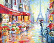 Centrum Malování podle čísel Paris 40 × 50 cm - Painting by Numbers