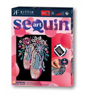 Kitfix Sequin art glitter creative set - Ballerinas 6+ - Diamond Painting