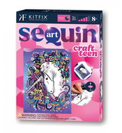 Kitfix Sequin art glitter creative set - Unicorn 8+ - Diamond Painting