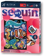 Kitfix Sequin art glitter creative set - Sea World 6+ - Diamond Painting
