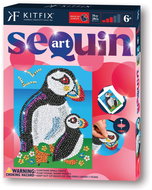 Kitfix Sequin art glitter creative set - Penguins 6+ - Diamond Painting