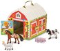 Melissa-Doug Wooden Stables with Locks - Activity Board