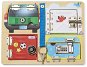 Melissa-Doug Locks with Pictures - Activity Board