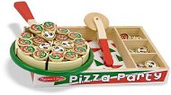 Melissa-Doug Wooden Pizza - Toy Kitchen Utensils