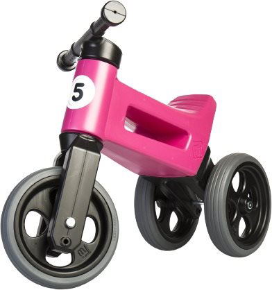 Odrážedlo FUNNY WHEELS Rider Sport růžové 2v1 - Odrážedlo - Hlavní obrázek